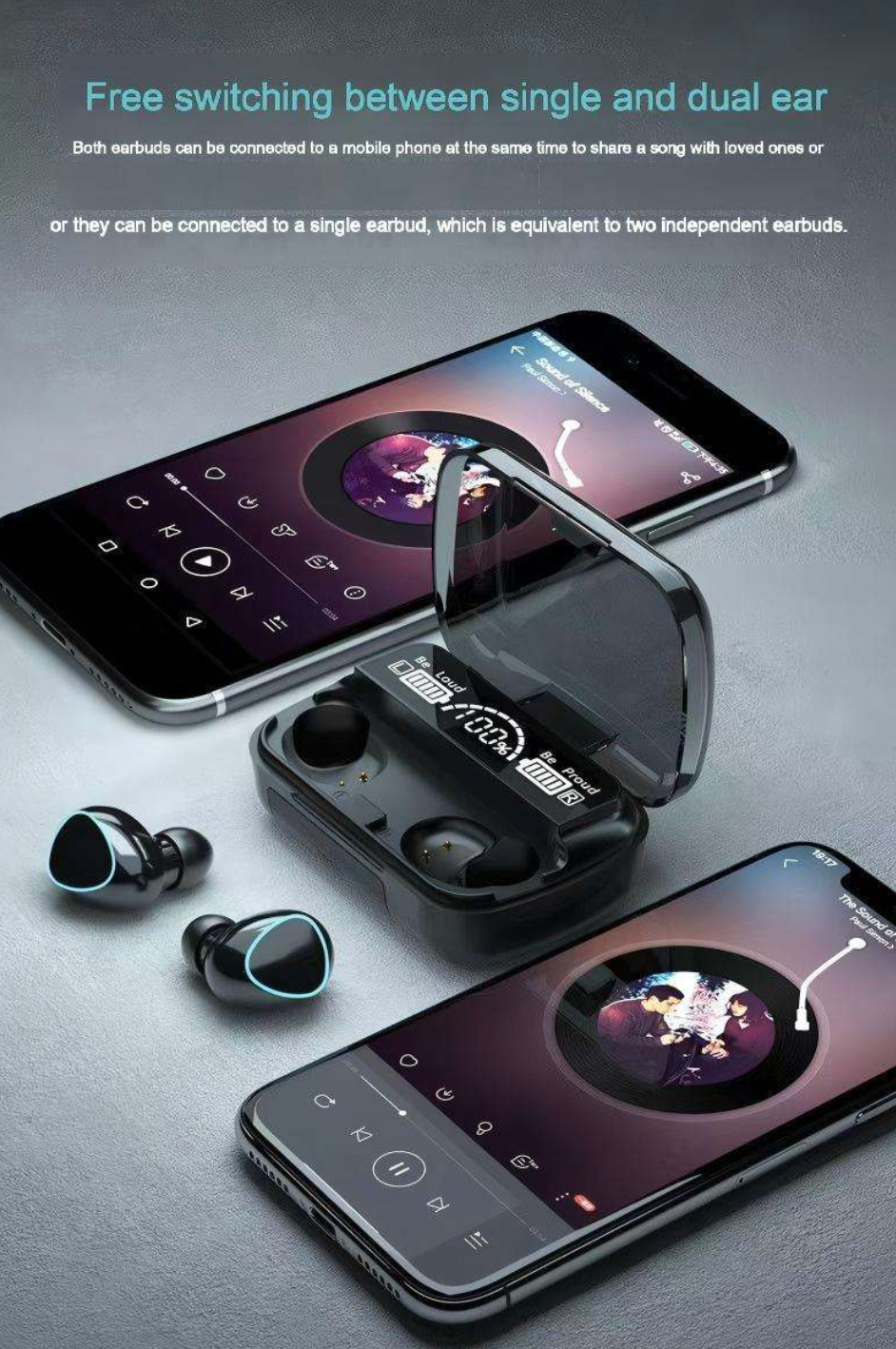 M10 TWS Wireless Earbuds