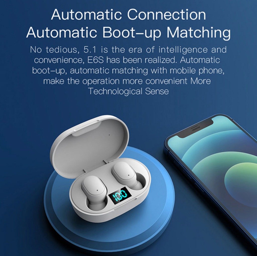 E6S TWS Wireless Earbuds