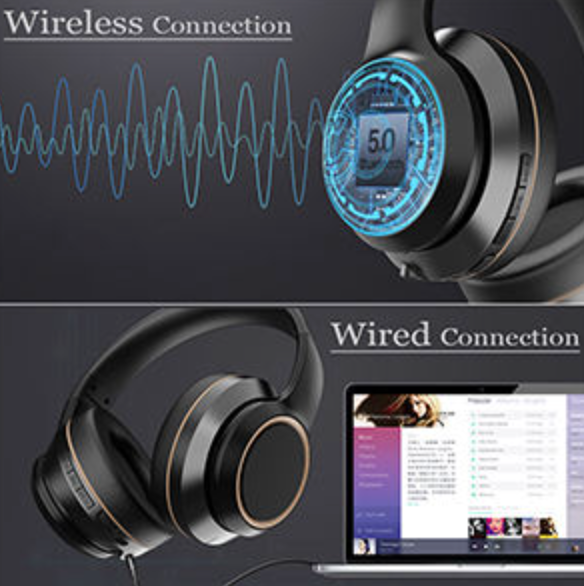 Wireless Deep Bass Noise Cancelling Headphones