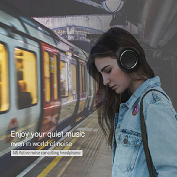 Wireless Deep Bass Noise Cancelling Headphones
